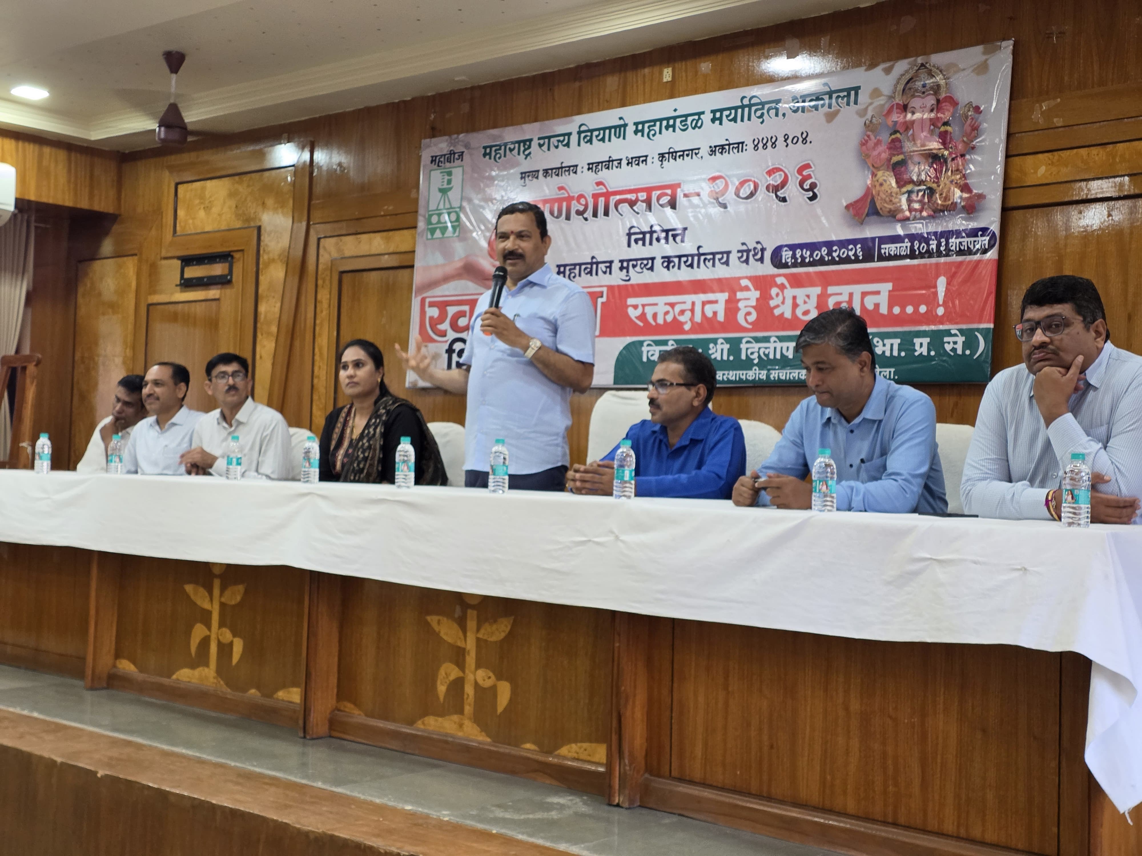 Blood Donating Camp At Mahabeej Head Office